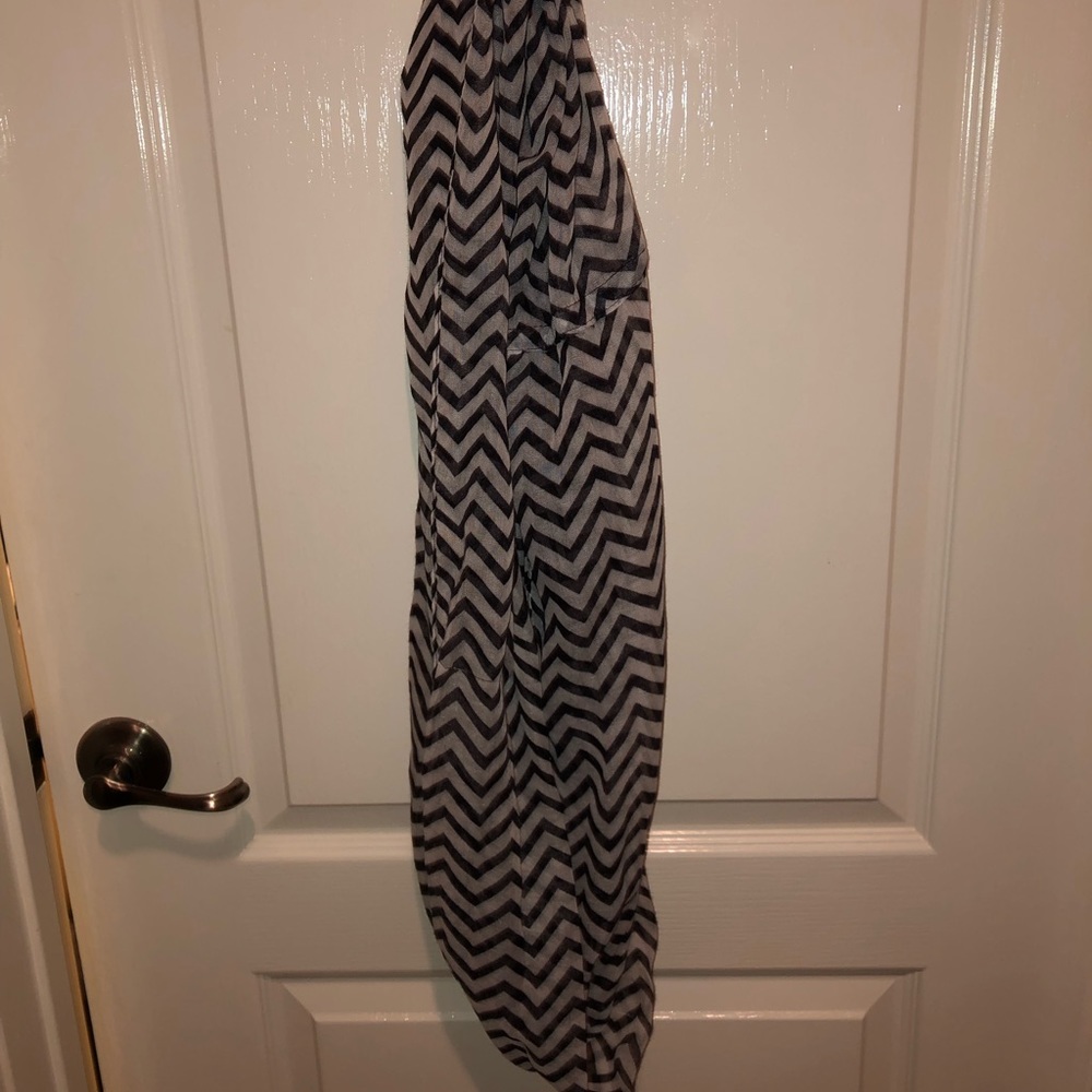Black and White Scarf
